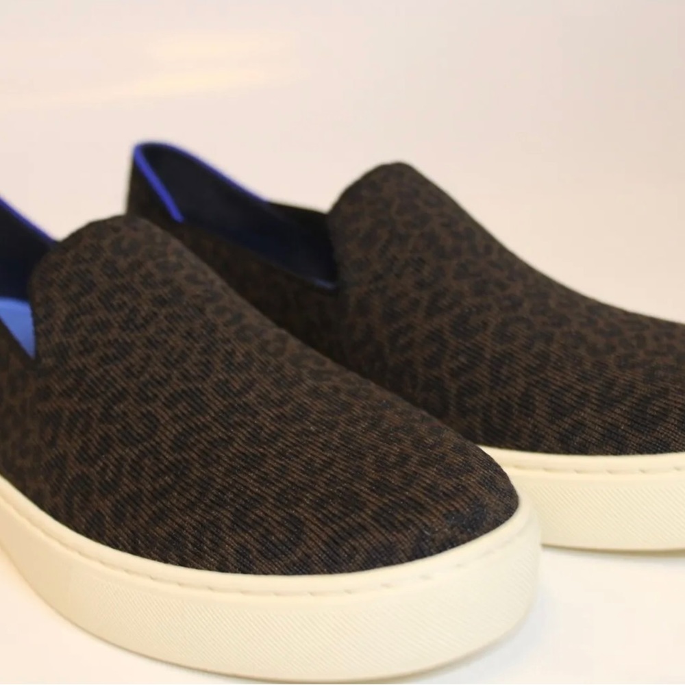 Rothy's Espresso Spot Textile The Original Slip On Sneakers Women’s US 8 EU 38.5 - Picture 6 of 10